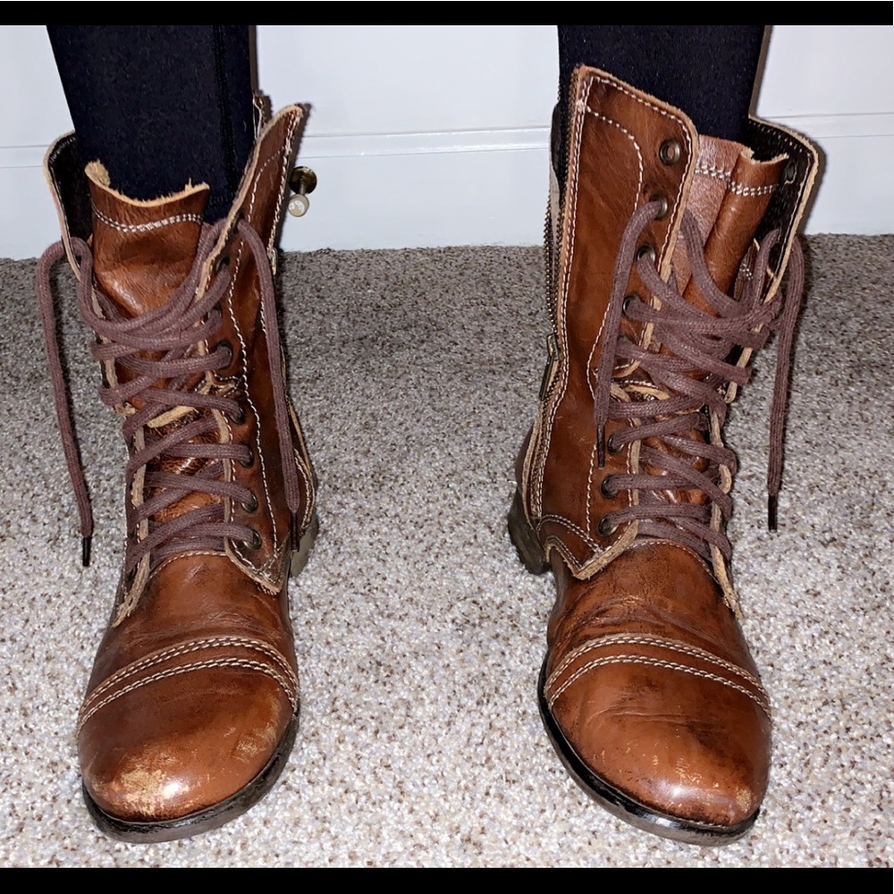 Steve Madden Combat Boots